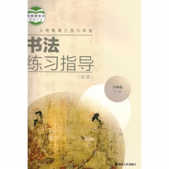 书法练习指导（实验）六年级下册 湖南美术出版社 新华书店正版图书（限购3本）21C