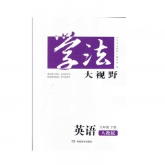 23春 学法大视野·英语九年级下册（配人教） 湖南教育出版社 新华书店正版图书